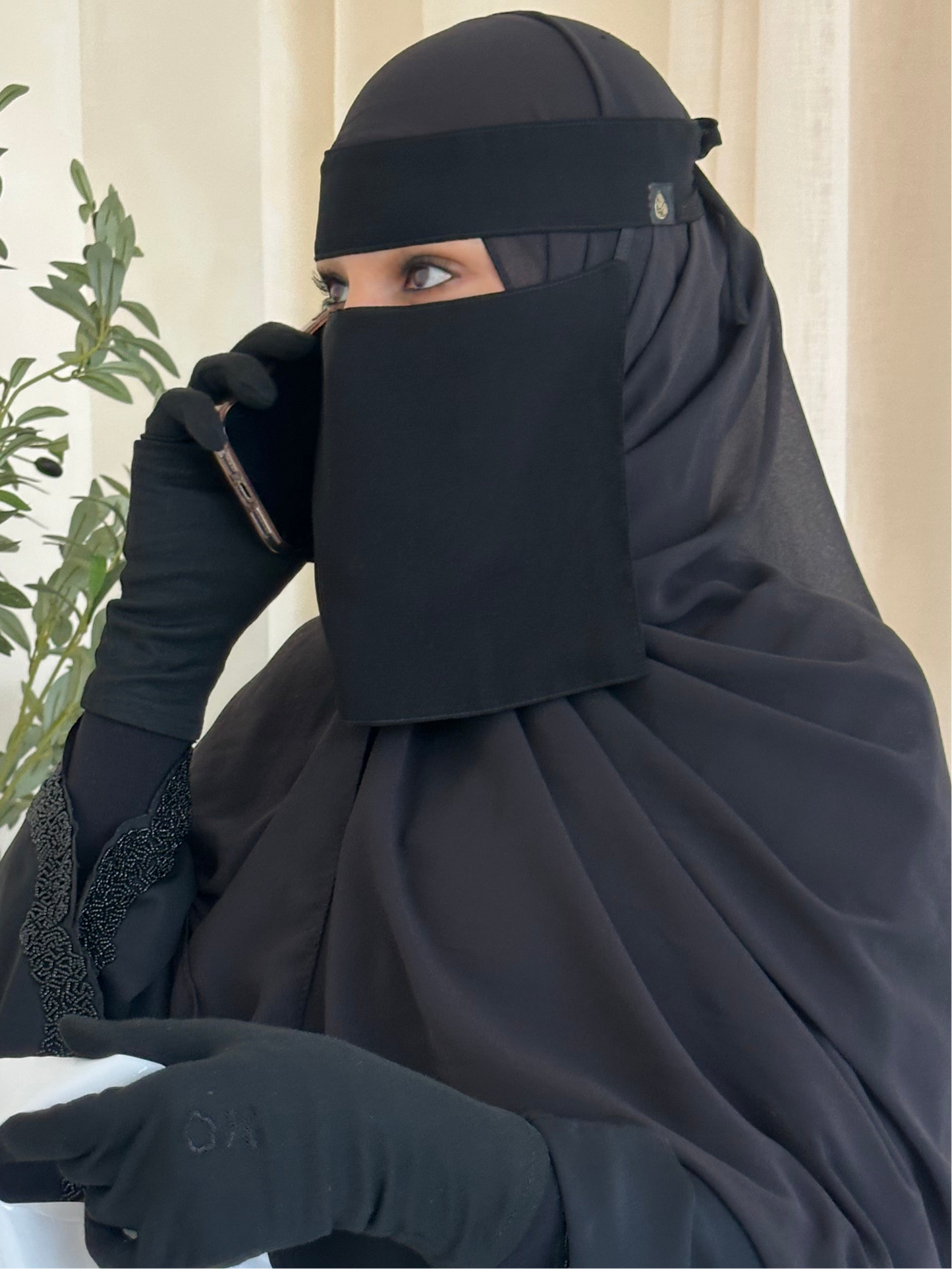 Saudi Style Niqab (Without Nose string)