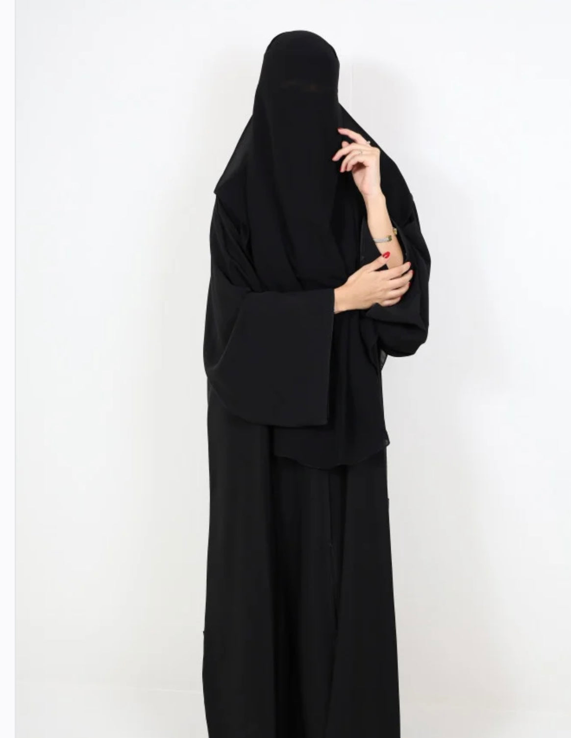 Sharqiaa Double frilled Niqab