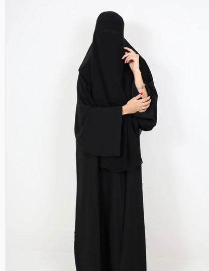 Sharqiaa Double frilled Niqab
