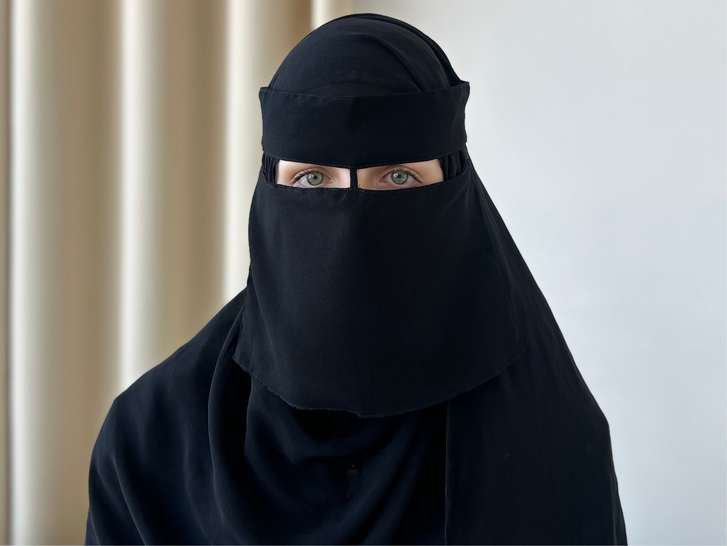 Saudi Style Niqab (With nose string)