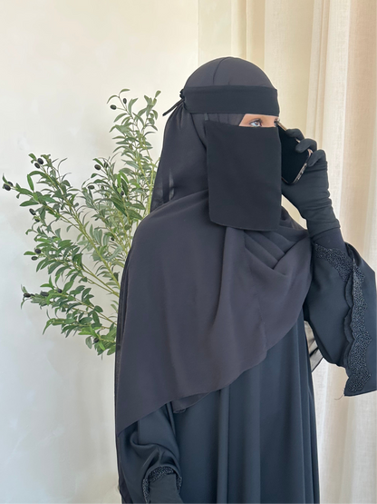 Saudi Style Niqab (Without Nose string)