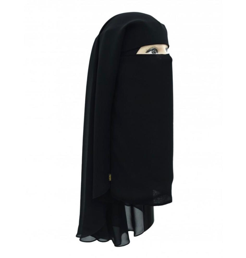 Sharqiaa Double frilled Niqab