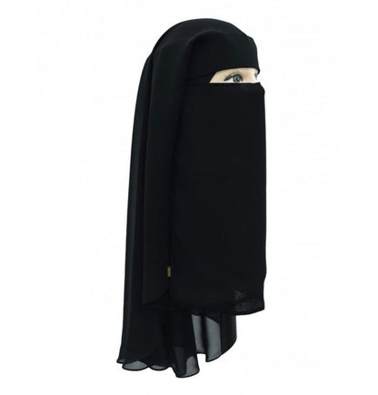 Sharqiaa Double frilled Niqab